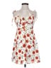 Forever 21 Floral White Cocktail Dress Size S - photo 1