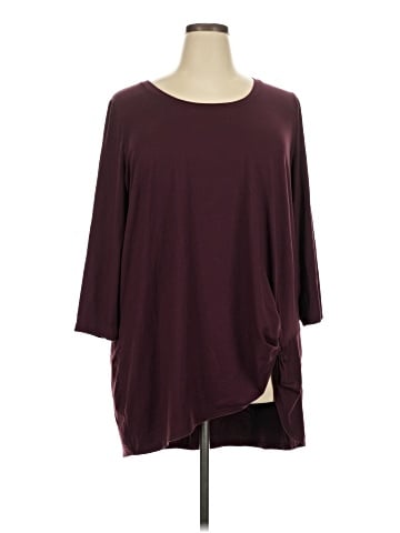 Lane Bryant 3/4 Sleeve T-Shirt (view 1)