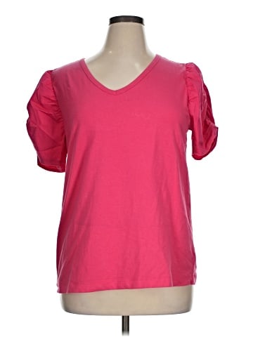 Lane Bryant Short Sleeve T-Shirt (view 1)