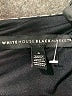 White House Black Market 100% Polyester Metallic Silver Jumpsuit Size 4 - photo 4