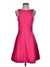 Unbranded 100% Polyester Solid Pink Cocktail Dress Size 4 - photo 1