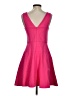 Unbranded 100% Polyester Solid Pink Cocktail Dress Size 4 - photo 2