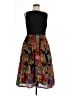 Lela Rose Graphic Black Cocktail Dress Size 10 - photo 1