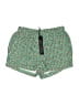 Kiwi Tucker 100% Polyester Paisley Green Shorts Size S - photo 1