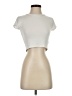 Zara Ivory Short Sleeve Turtleneck Size S - photo 1