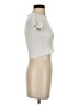 Zara Ivory Short Sleeve Turtleneck Size S - photo 4