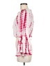 BoHo Me 100% Rayon Pink 3/4 Sleeve Blouse Size M - photo 5