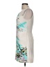 Max and Cleo 100% Polyester Graphic Ivory Cocktail Dress Size 6 - photo 5