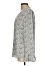 T Tahari Polka Dots Silver Long Sleeve Blouse Size L (estimated) - photo 5