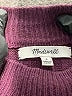 Madewell Burgundy Wool Pullover Sweater Size S - photo 7