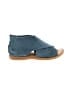 Born Crown Teal Sandals Size 7 - photo 1
