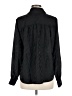 Worthington 100% Polyester Black Long Sleeve Blouse Size M - photo 2
