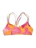 Athleta Print Pink Swimsuit Top Size M - photo 1