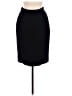Jaeger 100% Wool Solid Black Wool Skirt Size 14 - photo 2