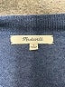 Madewell Stripes Blue Pullover Sweater Size L - photo 7