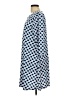 MSK Polka Dots Blue Casual Dress Size L - photo 5