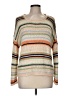 Baciano Stripes Tan Pullover Sweater Size M - photo 1