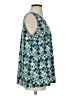 Eddie Bauer Teal Sleeveless Blouse Size S - photo 4