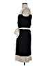 St. John Color Block Black Cocktail Dress Size 4 - photo 5