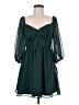 Lulus 100% Polyester Teal Cocktail Dress Size M - photo 1