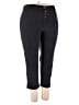 Loup Black Casual Pants Size 3X - photo 1