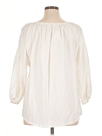 Christian Siriano New York 3/4 Sleeve Blouse (view 2)