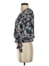 Sienna Sky 100% Polyester Blue 3/4 Sleeve Blouse Size XS - photo 5