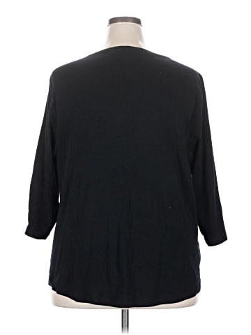 Karen Scott 3/4 Sleeve Blouse (view 2)