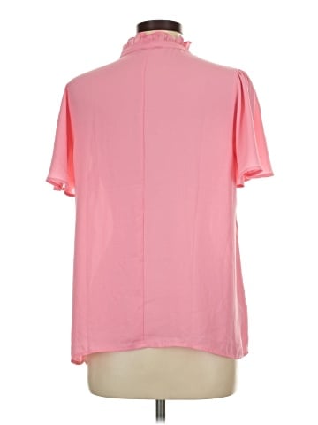Ann Taylor Factory Short Sleeve Blouse (view 2)