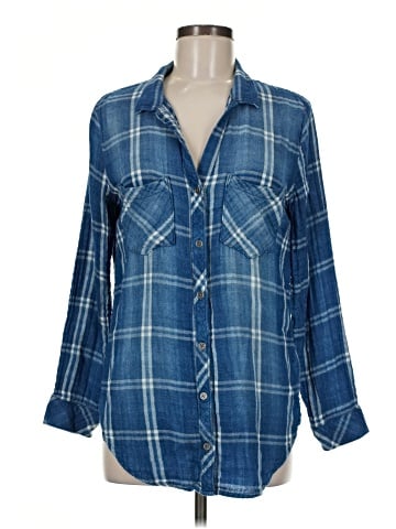 Cloth & Stone 3/4 Sleeve Button-Down Shirt (view 1)