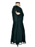 Forever 21 Solid Teal Casual Dress Size S - photo 4