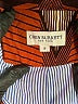 Chen Burkett Chevron-herringbone Red Blazer Size S - photo 3