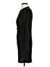 Socialite Solid Black Casual Dress Size S - photo 5
