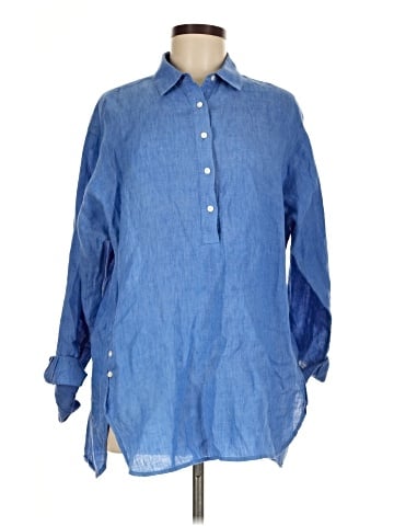J. McLaughlin Long Sleeve Button-Down Shirt (view 1)