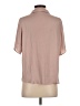 Danskin 100% Polyester Tan Short Sleeve Blouse Size S - photo 2