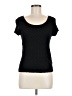 Worthington Black Short Sleeve Top Size M - photo 1