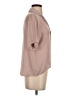 Danskin 100% Polyester Tan Short Sleeve Blouse Size S - photo 4