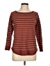 Pink Clover Stripes Brown Pullover Sweater Size L - photo 1