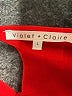 Violet & Claire 100% Polyester Red Sleeveless Blouse Size L - photo 7