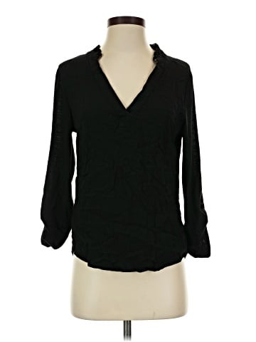Porridge 3/4 Sleeve Blouse (view 1)