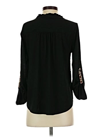 Porridge 3/4 Sleeve Blouse (view 2)