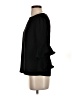 J.Crew 100% Polyester Black 3/4 Sleeve Blouse Size 0 - photo 5