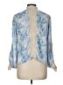 Adore Blue 3/4 Sleeve Blouse Size M - photo 2