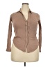 Bobi 100% Cotton Tan 3/4 Sleeve Button-Down Shirt Size 3X - photo 1