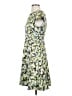 J.Crew 100% Polyester Floral Yellow Casual Dress Size 2 - photo 5
