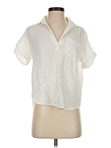 Olivaceous Short Sleeve Blouse (view 1)