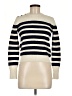 Zara Stripes Ivory Pullover Sweater Size M - photo 1