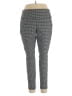 Worthington Houndstooth Black Casual Pants Size 16 - photo 1