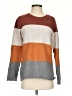 Pinque Color Block Orange Pullover Sweater Size S - photo 1
