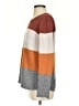 Pinque Color Block Orange Pullover Sweater Size S - photo 5